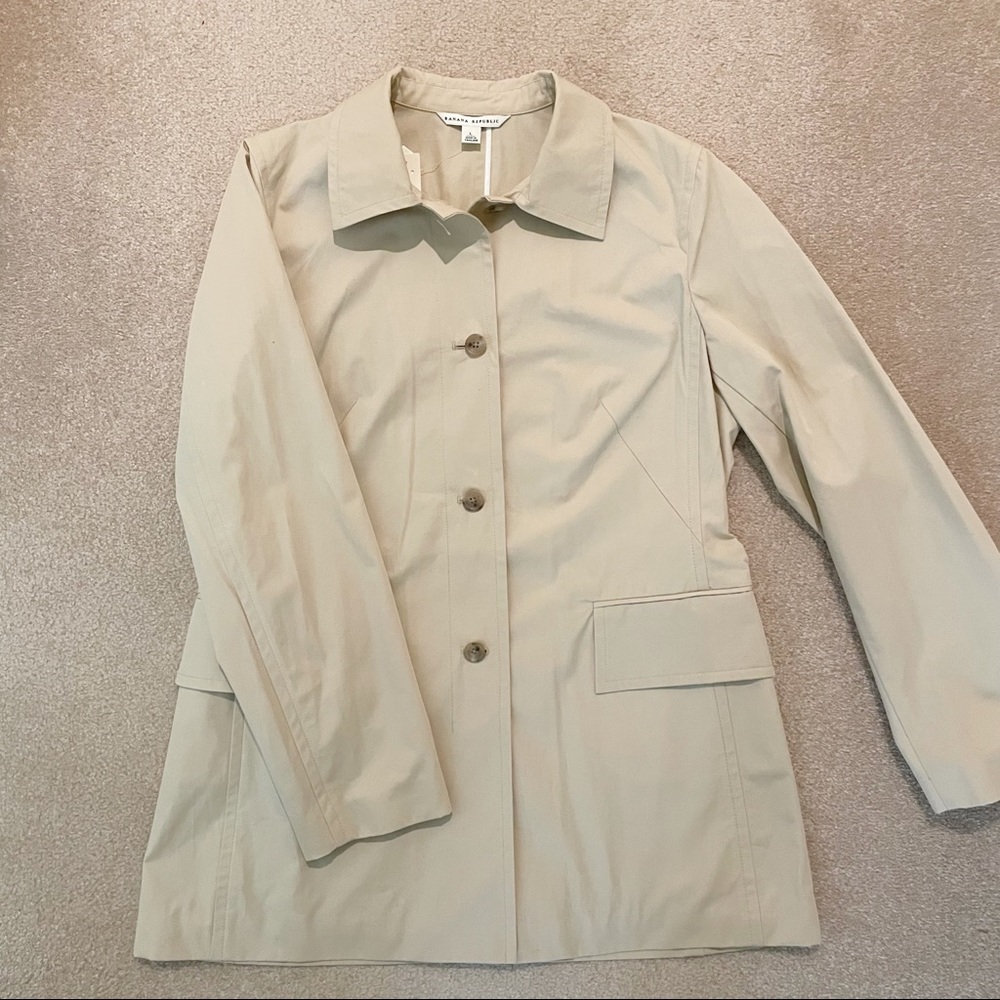 Brand New - Banana Republic Trench/Cargo Coat